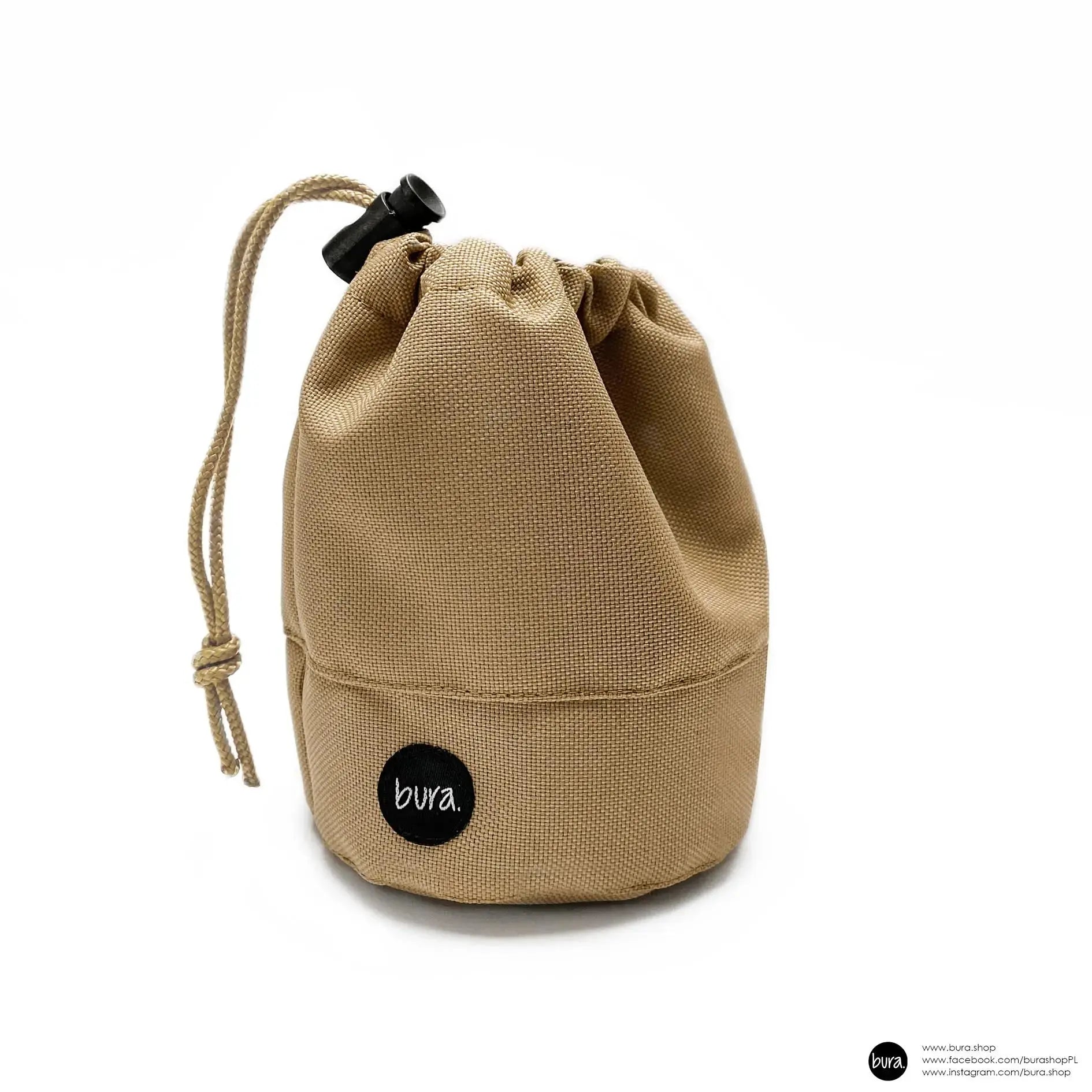 Saszetka na smaczki Psiutti frutti / beż BURA