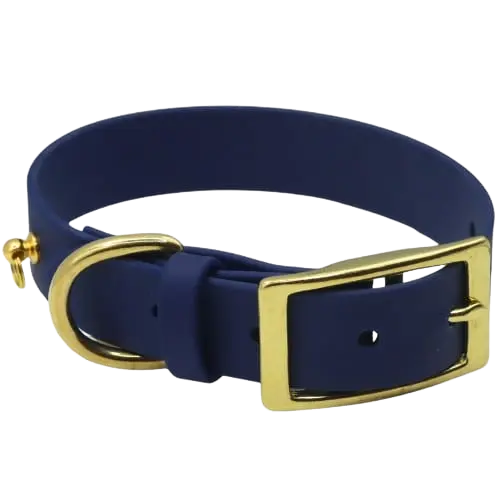 Obroża na sprzączkę BioThane Midnight Blue Co Collar