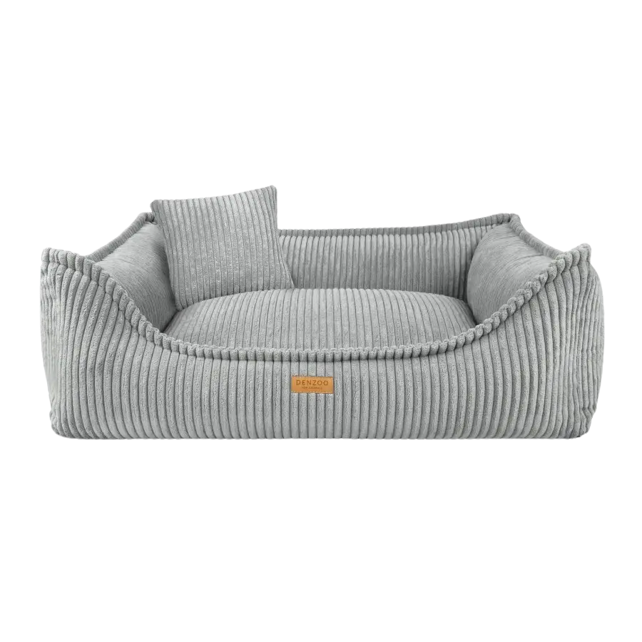 Legowisko premium dla psa i kota ortopedyczne szare - MILANO GREY DENZOO