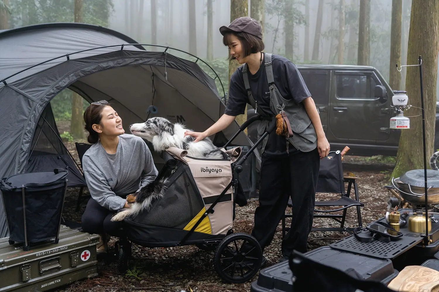 Ibiyaya Wózek 3w1 Minika Ibiyaya