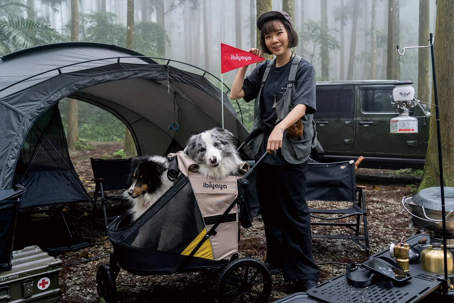 Ibiyaya Wózek 3w1 Minika Ibiyaya