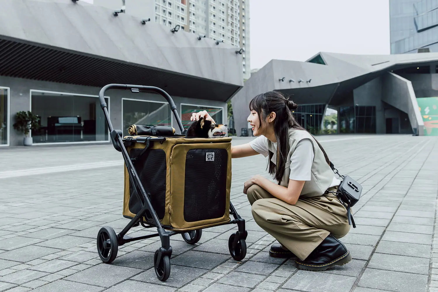 Ibiyaya Wózek BigBuddy - Crystal Teal Ibiyaya