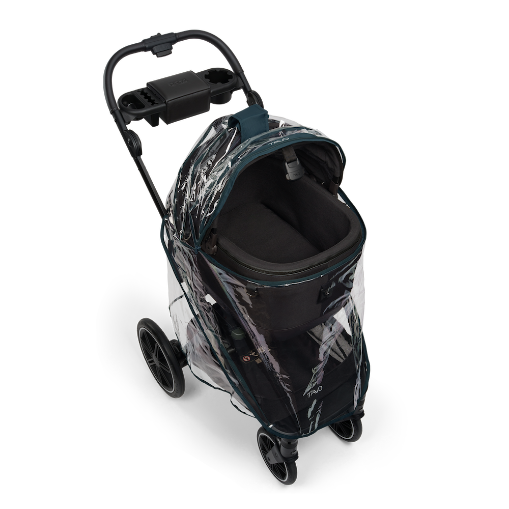 Tavo Rain Cover – pokrowiec przeciwdeszczowy do wózka, rozmiar S, iso 5x