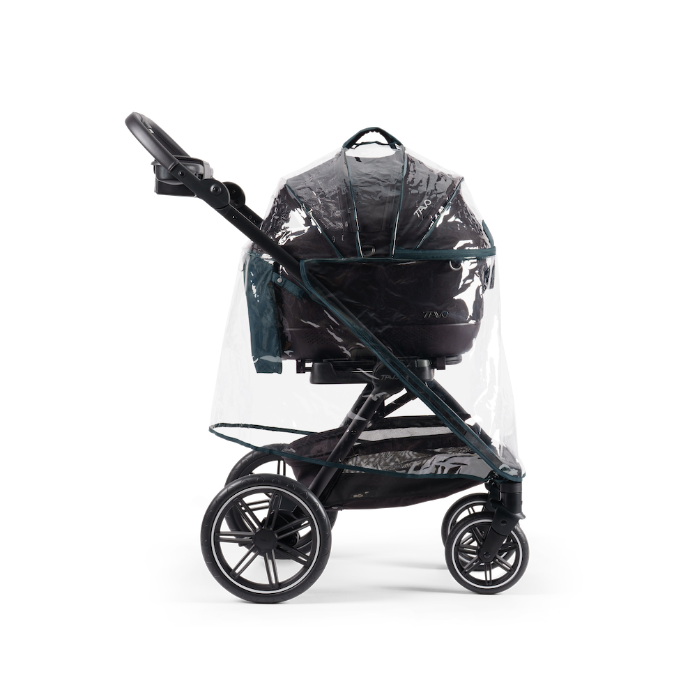 Tavo Rain Cover – pokrowiec przeciwdeszczowy do wózka, rozmiar S, iso 5x