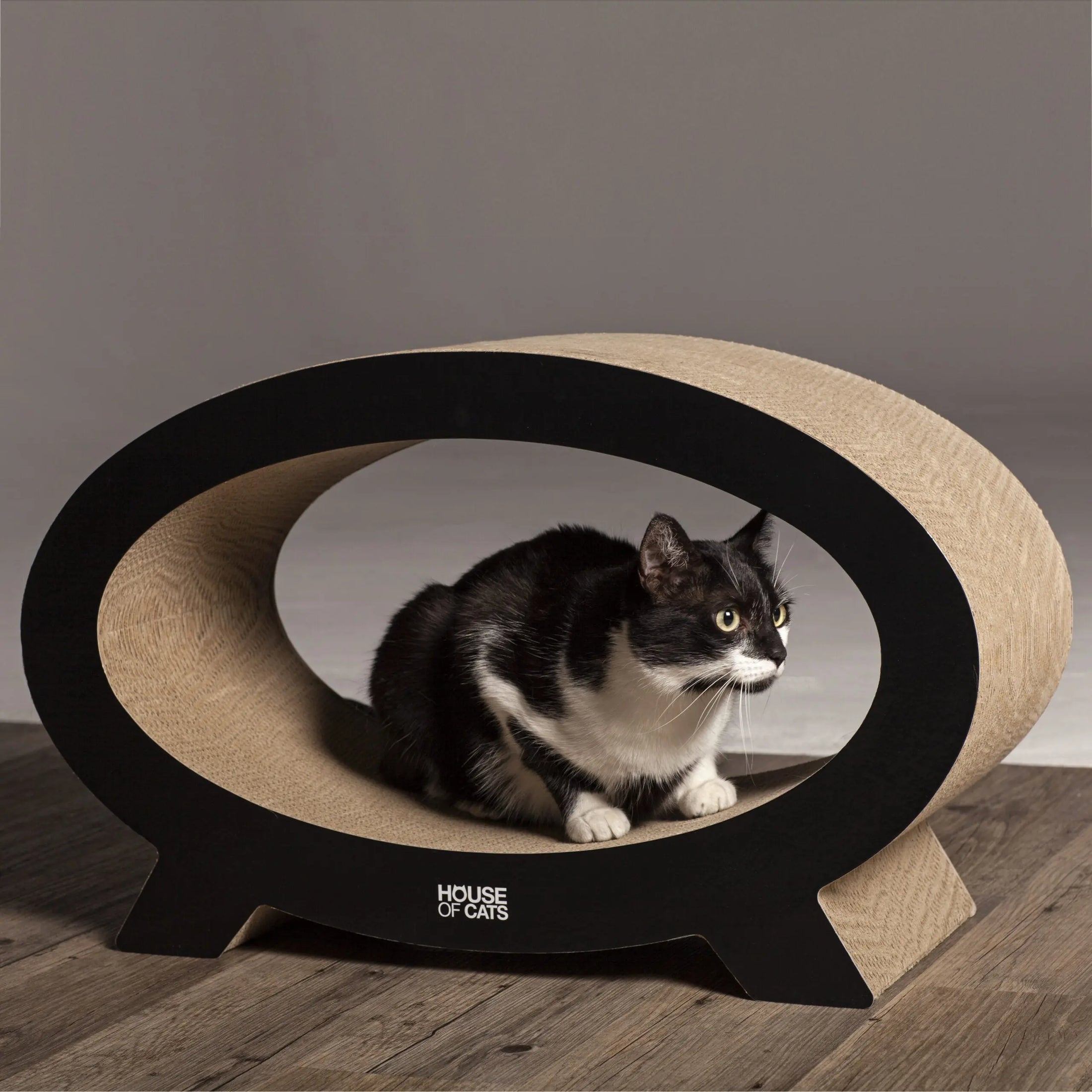 Drapak dla kota Elipso Black & White House of Cats