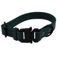 Załaduj obraz do przeglądarki galerii, Obroża na klamrę BioThane Forest Green Co Collar
