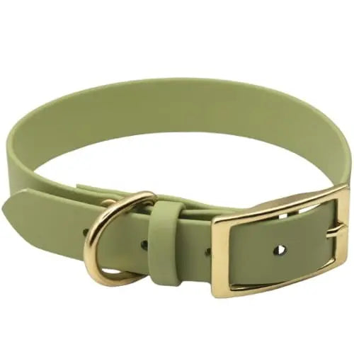 Obroża na sprzączkę BioThane Pistachio Green Co Collar