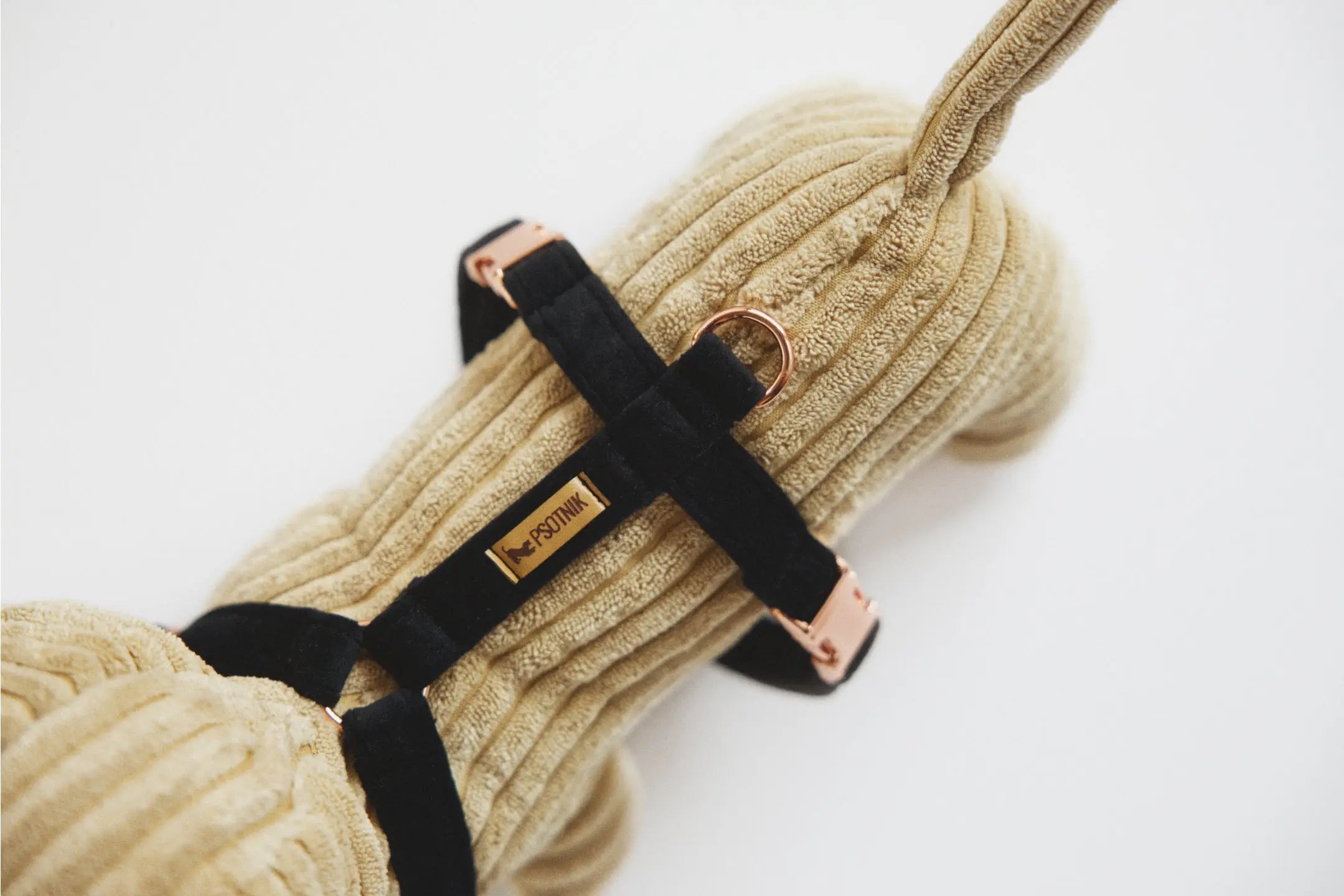 Szelki typu guard czarne Psotnik