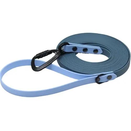 Smycz BioThane Pigeon Blue Co Collar