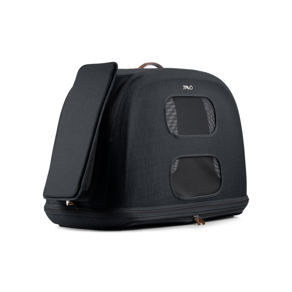 Tavo Crispin Onyx transporter samochodowy dla psa i kota do 27 kg, rozmiar L