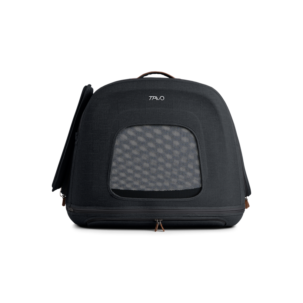 Tavo Crispin Onyx transporter samochodowy dla psa i kota do 22,5 kg, rozmiar S