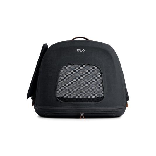 Tavo Crispin Onyx transporter samochodowy dla psa i kota do 22,5 kg, rozmiar S