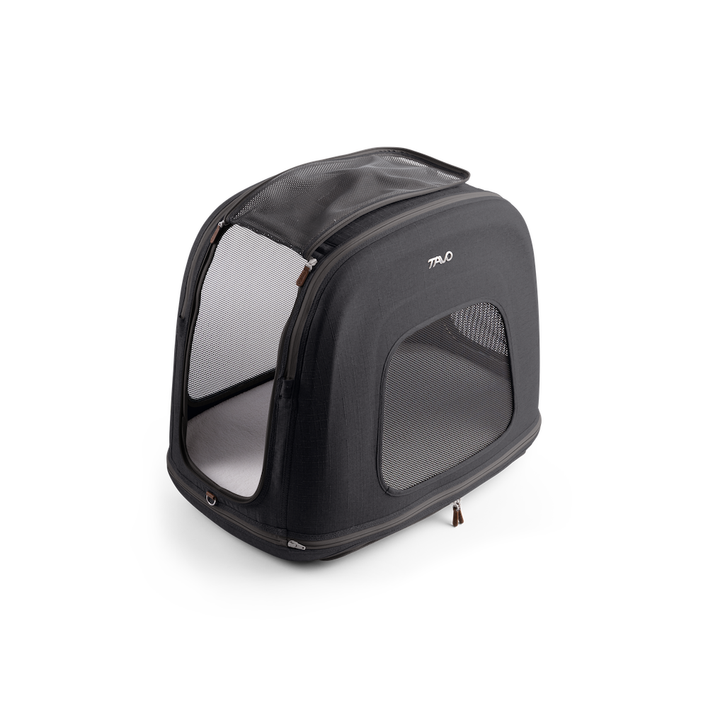 Tavo Crispin Onyx transporter samochodowy dla psa i kota do 22,5 kg, rozmiar S