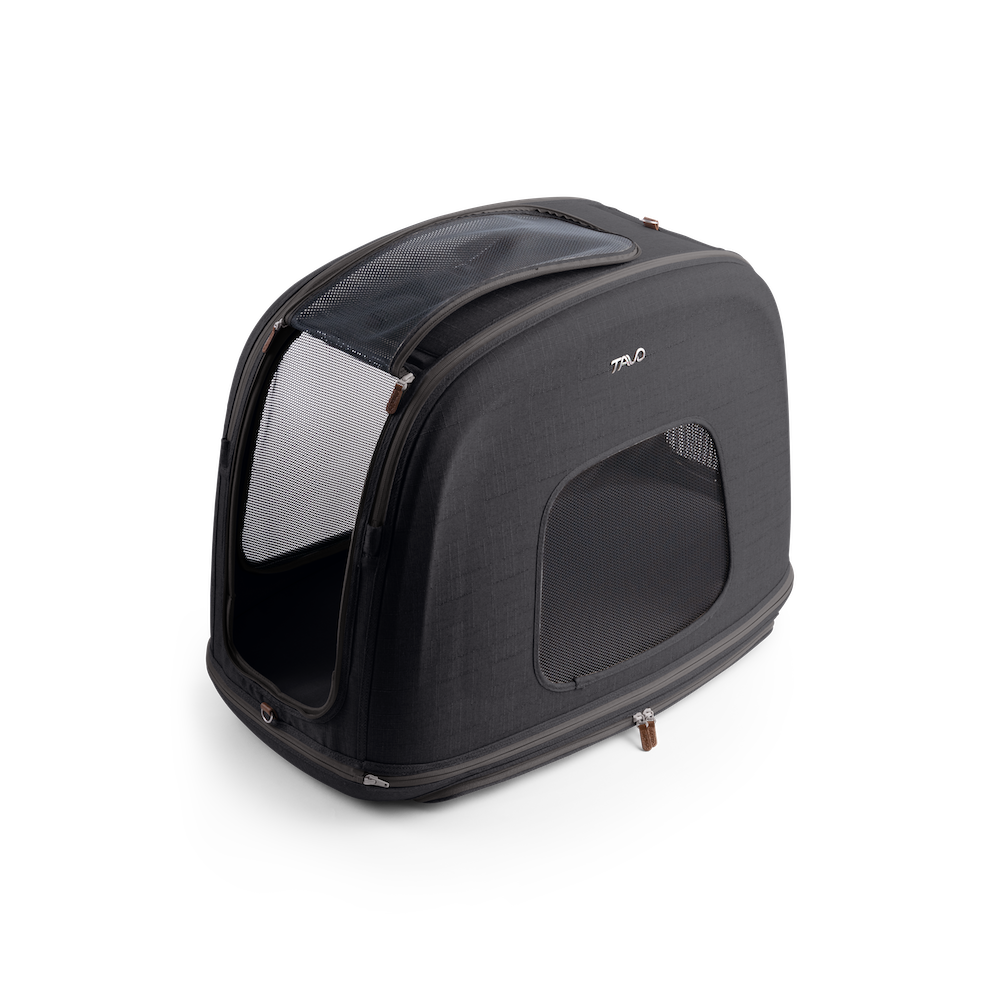 Tavo Crispin Onyx transporter samochodowy dla psa i kota do 22,5 kg, rozmiar S