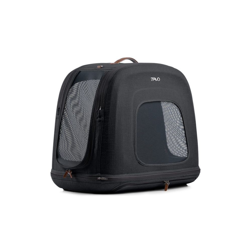 Tavo Crispin Onyx transporter samochodowy dla psa i kota do 22,5 kg, rozmiar S