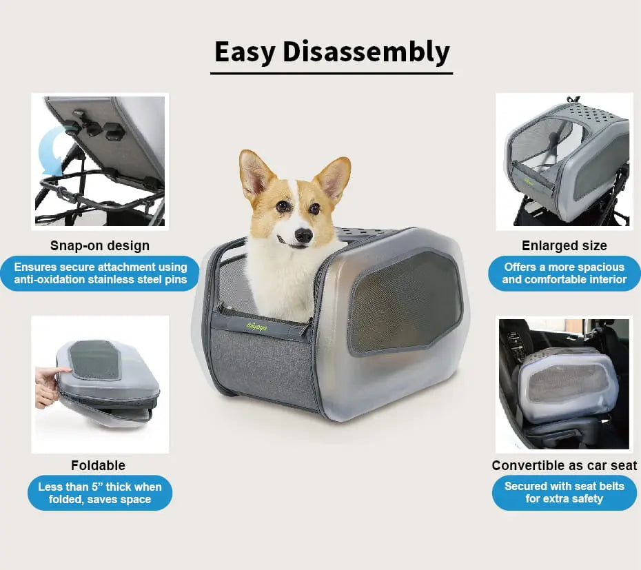 Ibiyaya Wózek dla psa i kota Neorider Ibiyaya