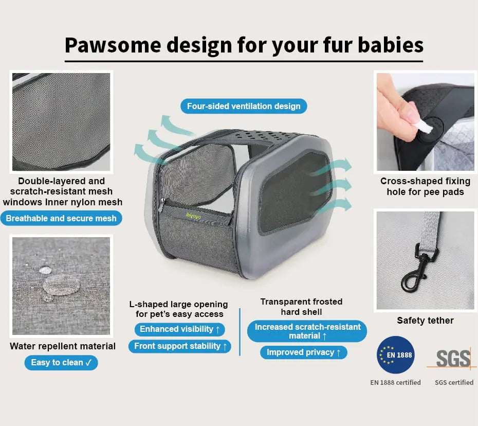 Ibiyaya Wózek dla psa i kota Neorider Ibiyaya