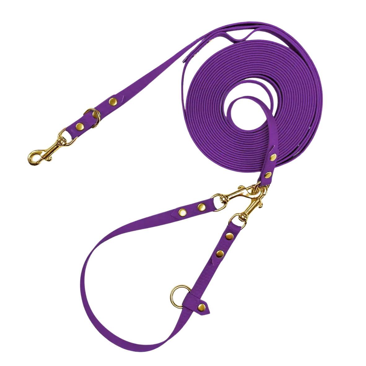 Linka treningowa dla psa z taśmy HEXA, fiolet BURA