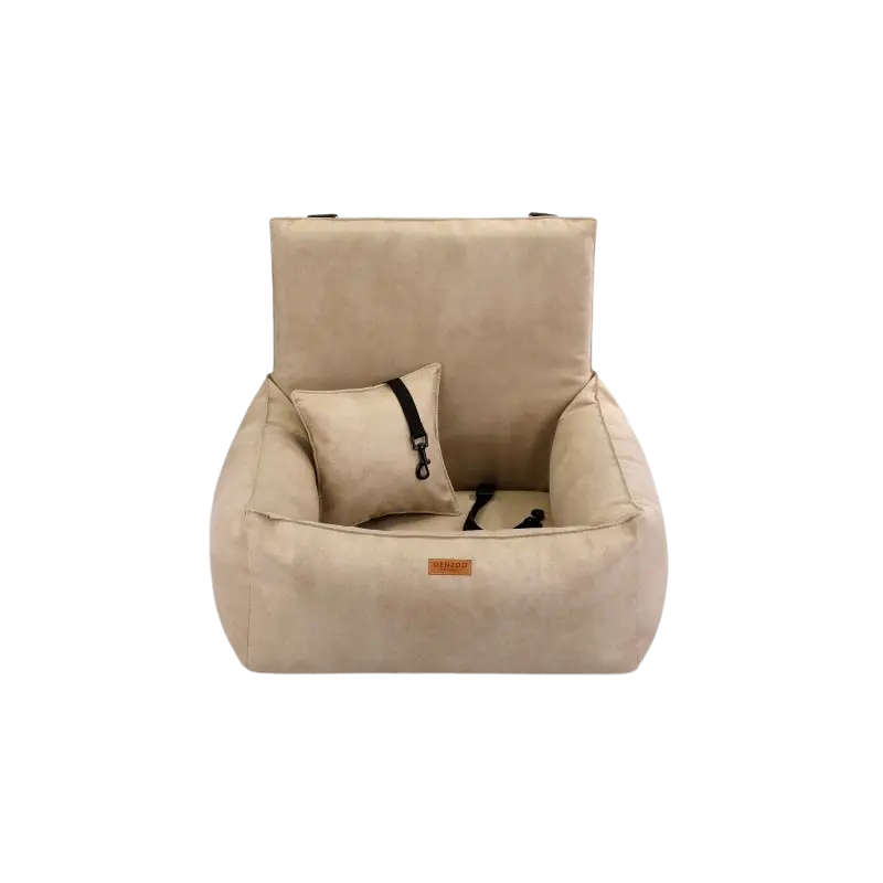 Fotelik samochodowy beżowy - BERGAMO BEIGE DENZOO