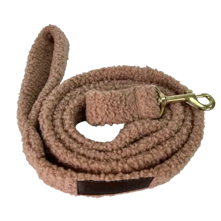 Smycz dla psa FUR brązowa DOGIDIGI