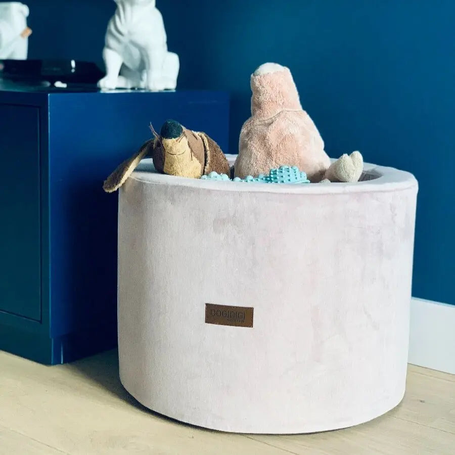 Box na zabawki dla psa szary DOGIDIGI