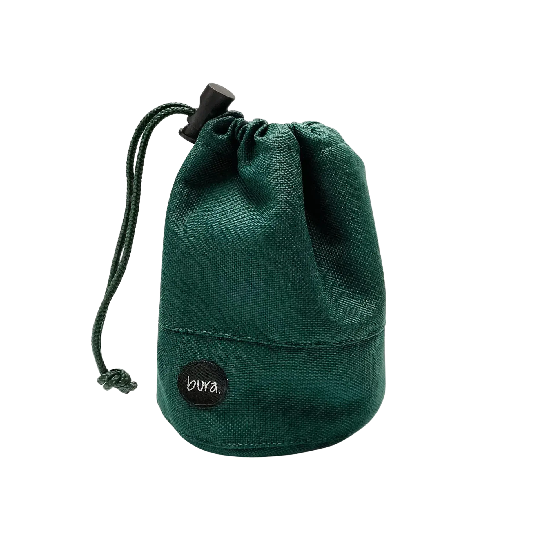 Saszetka na smaczki  born to be wild... DOG / butelkowa zieleń BURA