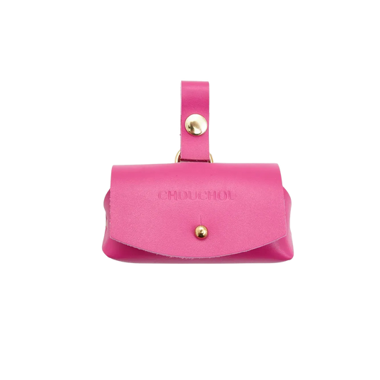 Etui na woreczki "Classy" w kolorze fuksja