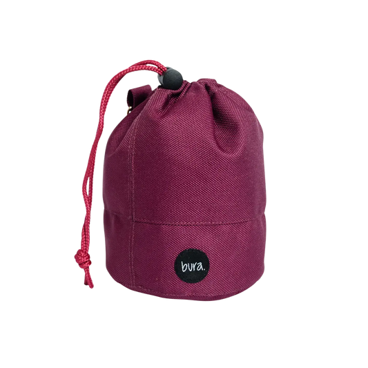 Saszetka na smaczki Bura Szmula / bordowy BURA