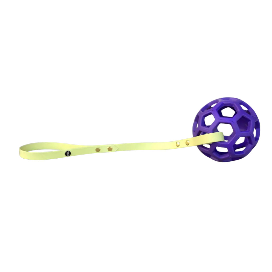 Piłka ażurowa do szarpania M - 11,5 cm, HOL-EE ROLLER / różne kolory BURA