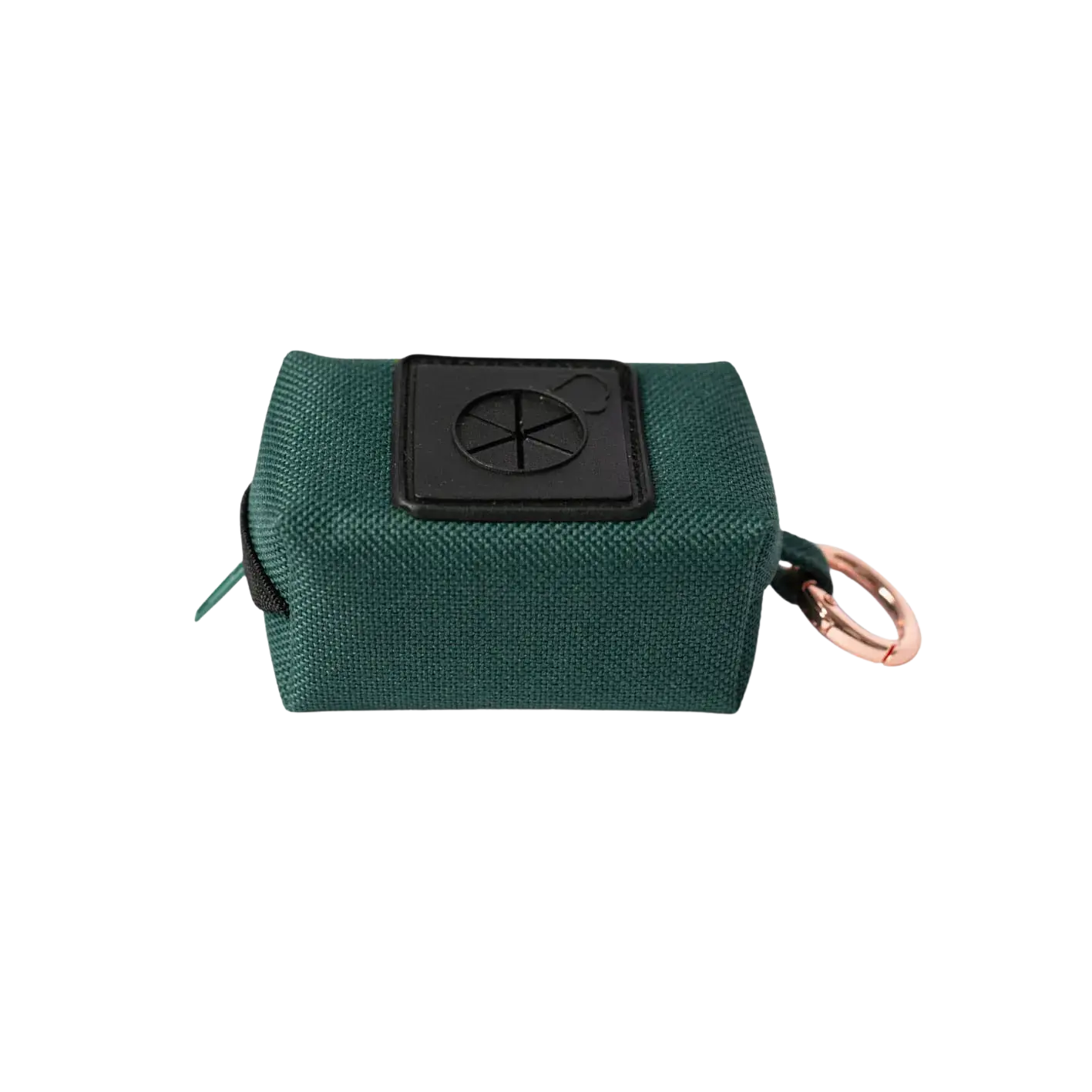 Etui na woreczki, butelkowa zieleń / born to be wild... DOG BURA