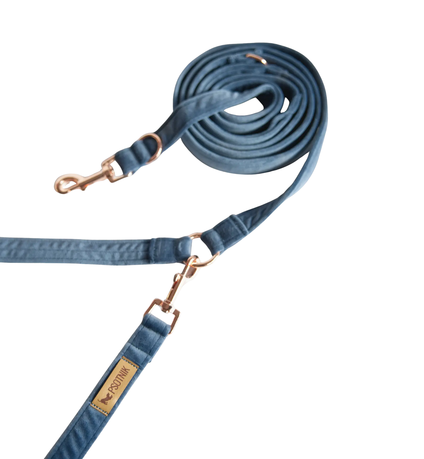 Smycz przepinana Niebieski Psotnik Psotnik