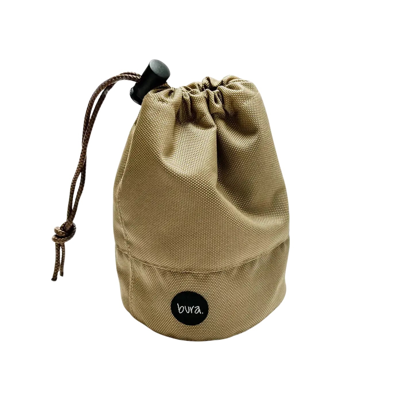 Saszetka na smaczki chocolate... HAU good! / beżowo-złoty BURA