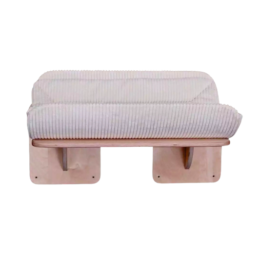 Rynna mocowana do ściany tapicerowana