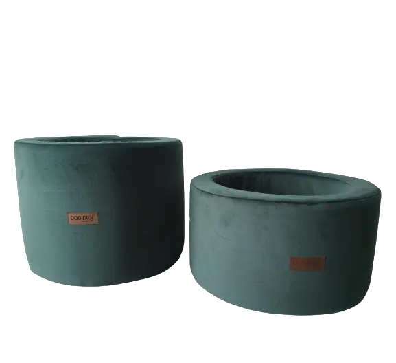 Box na zabawki dla psa butelkowy zielony DOGIDIGI