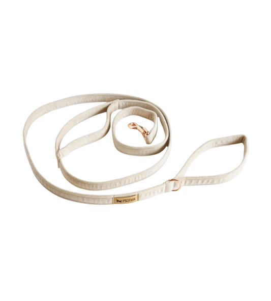Smycz miejska Beżowy Psotnik Psotnik