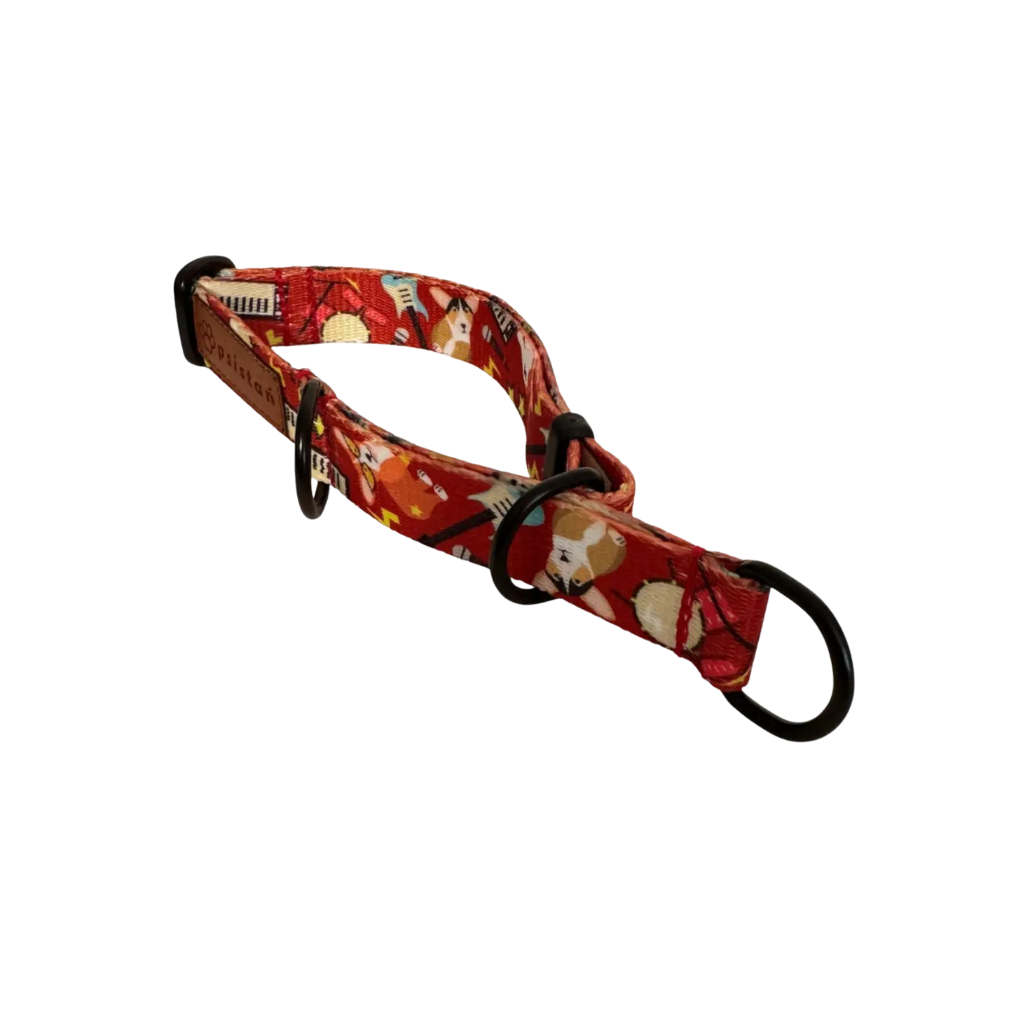 Obroża półzaciskowa Disco pieski psistań