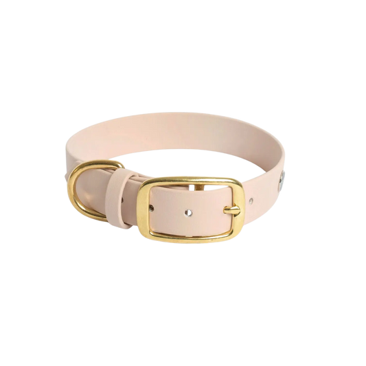 Obroża na sprzączkę dla psa, pudrowy / PUP&cake BURA