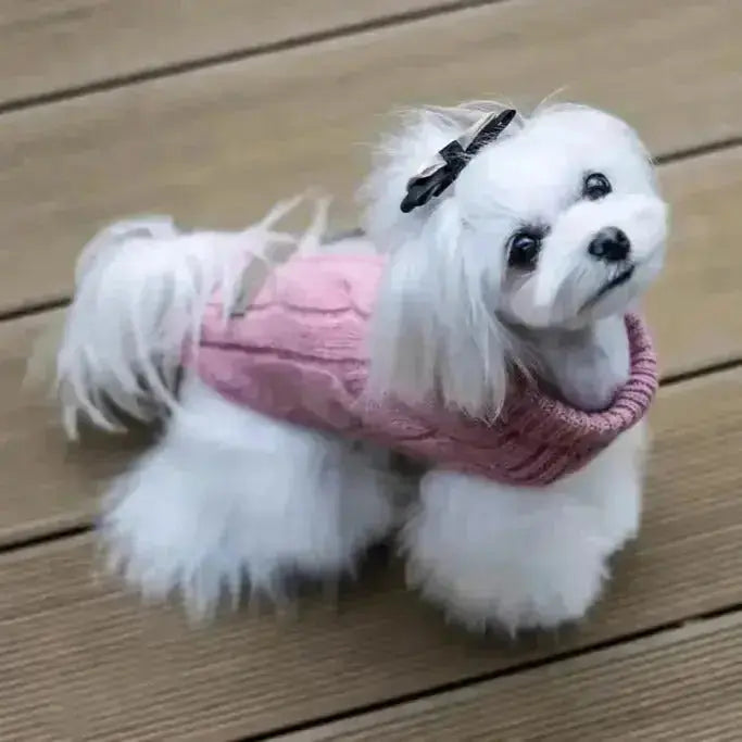 Sweterek dla psa ASPEN granatowy Bowl & Bone