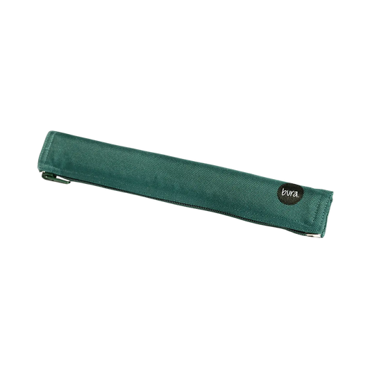 Rączka neoprenowa do smyczy uniwersalna born to be wild... DOG / butelkowa zieleń BURA