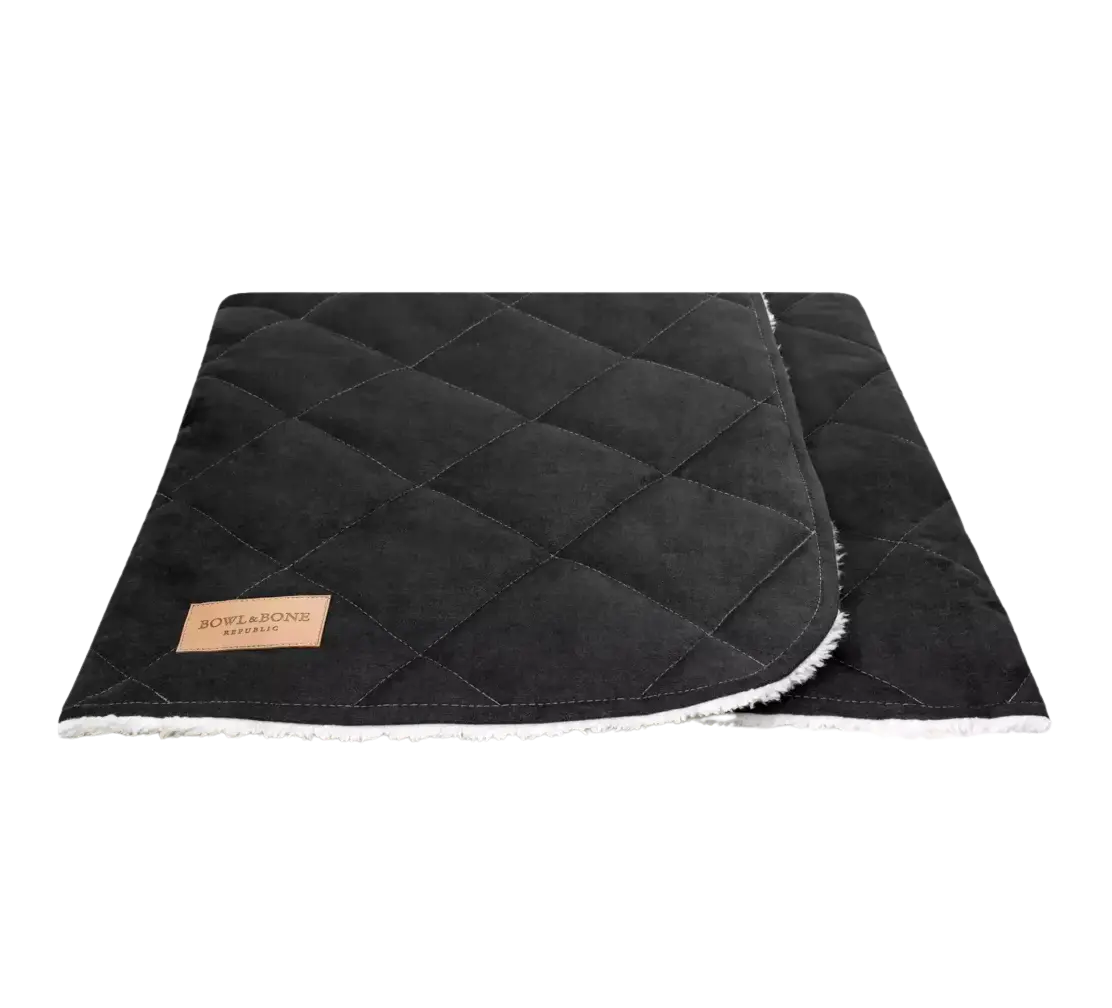 Śpiworek dla psa DREAMY czarny Bowl & Bone