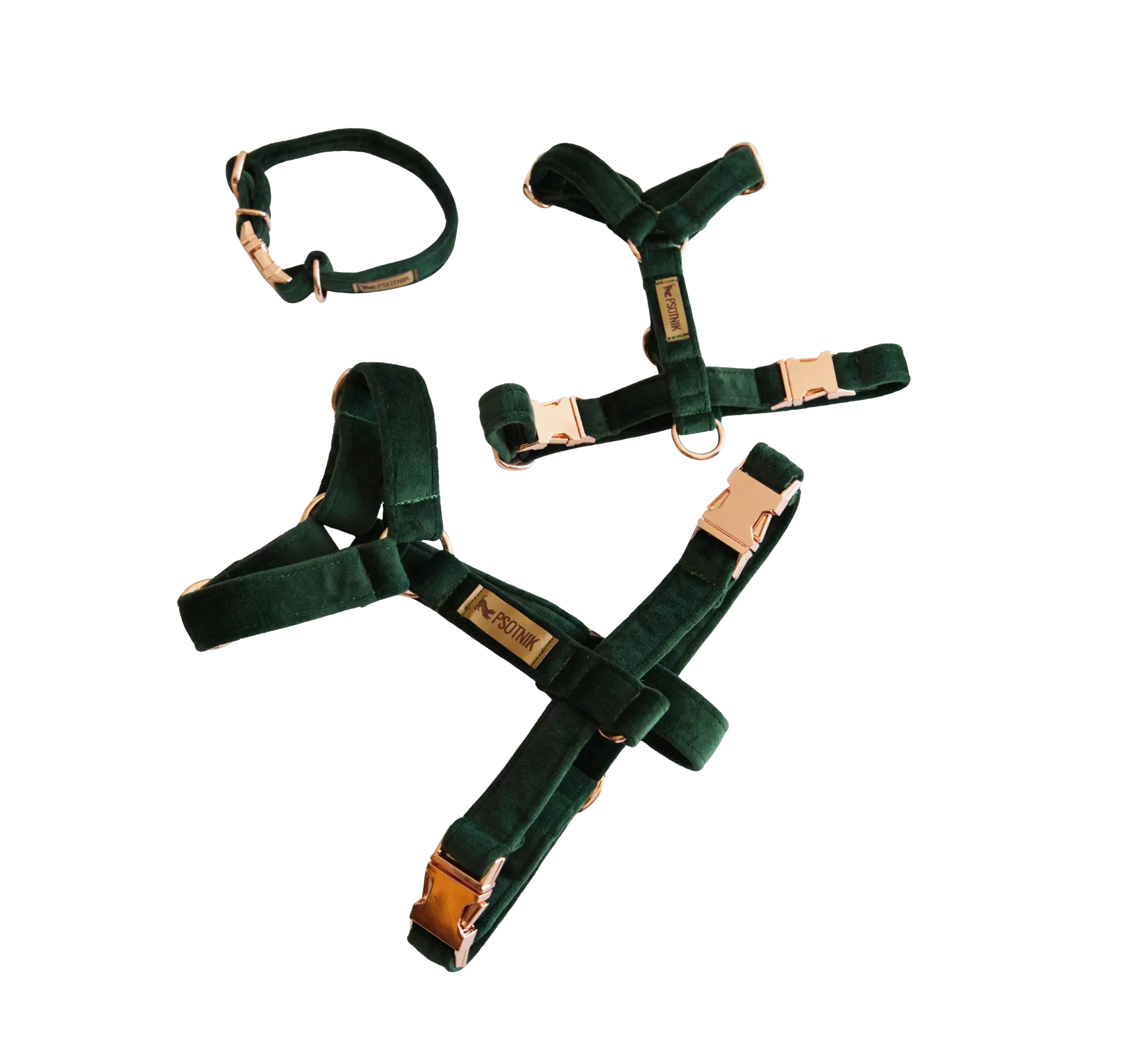 Szelki typu guard ciemnozielone Psotnik