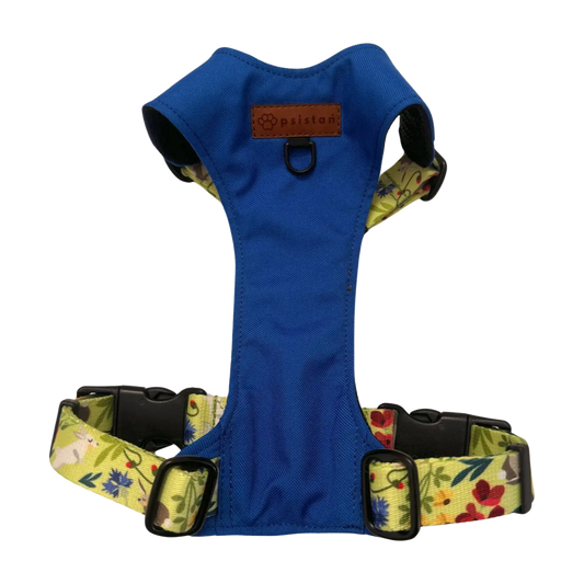 Szelki bezuciskowe Zające na łące psistań