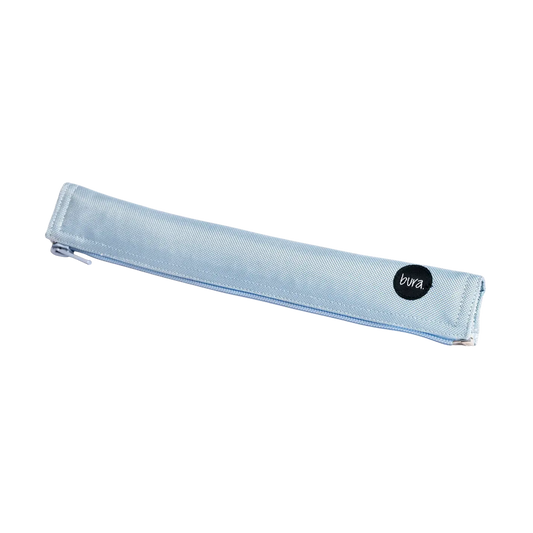 Rączka neoprenowa do smyczy uniwersalna PUPPY blue / pastelowy niebieski BURA