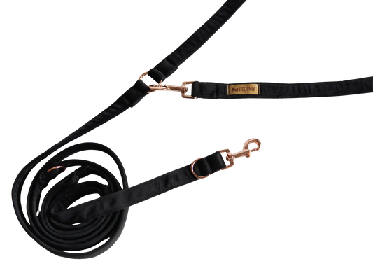 Smycz przepinana Czarny Psotnik Psotnik