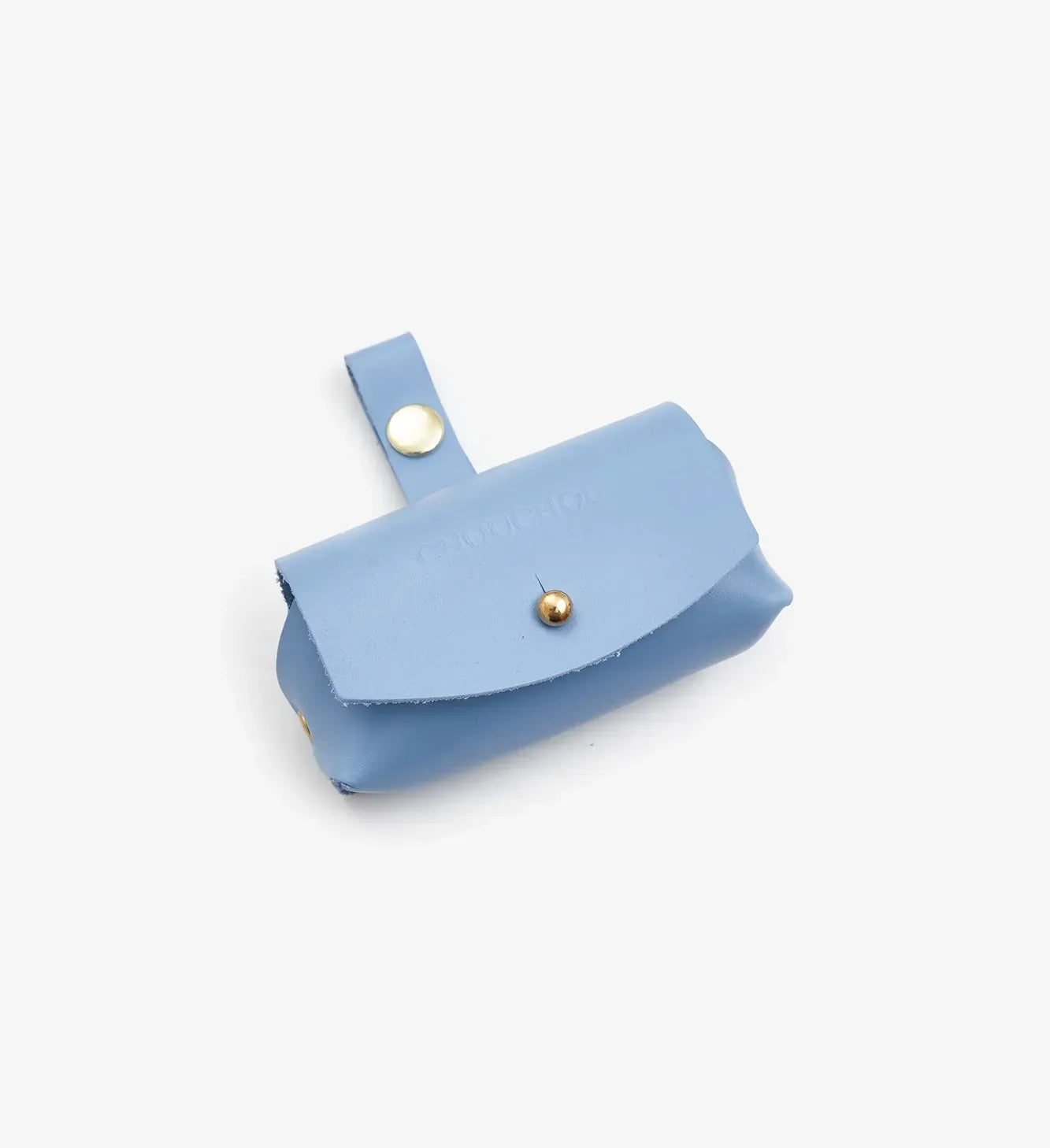 Etui na woreczki "Classy" w kolorze niebieskim