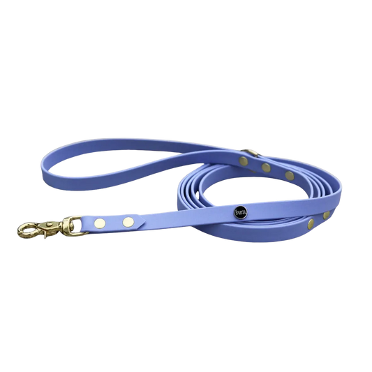 Smycz miejska z Biothane dla psa, niebiesko-lawendowy / Magic Paws BURA