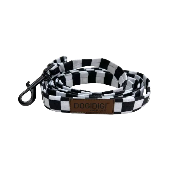 Smycz dla psa wodoodporna BLACK&WHITE DOGIDIGI