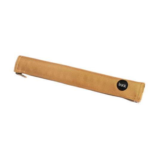 Rączka neoprenowa do smyczy uniwersalna carmeLOVE / karmelowy BURA