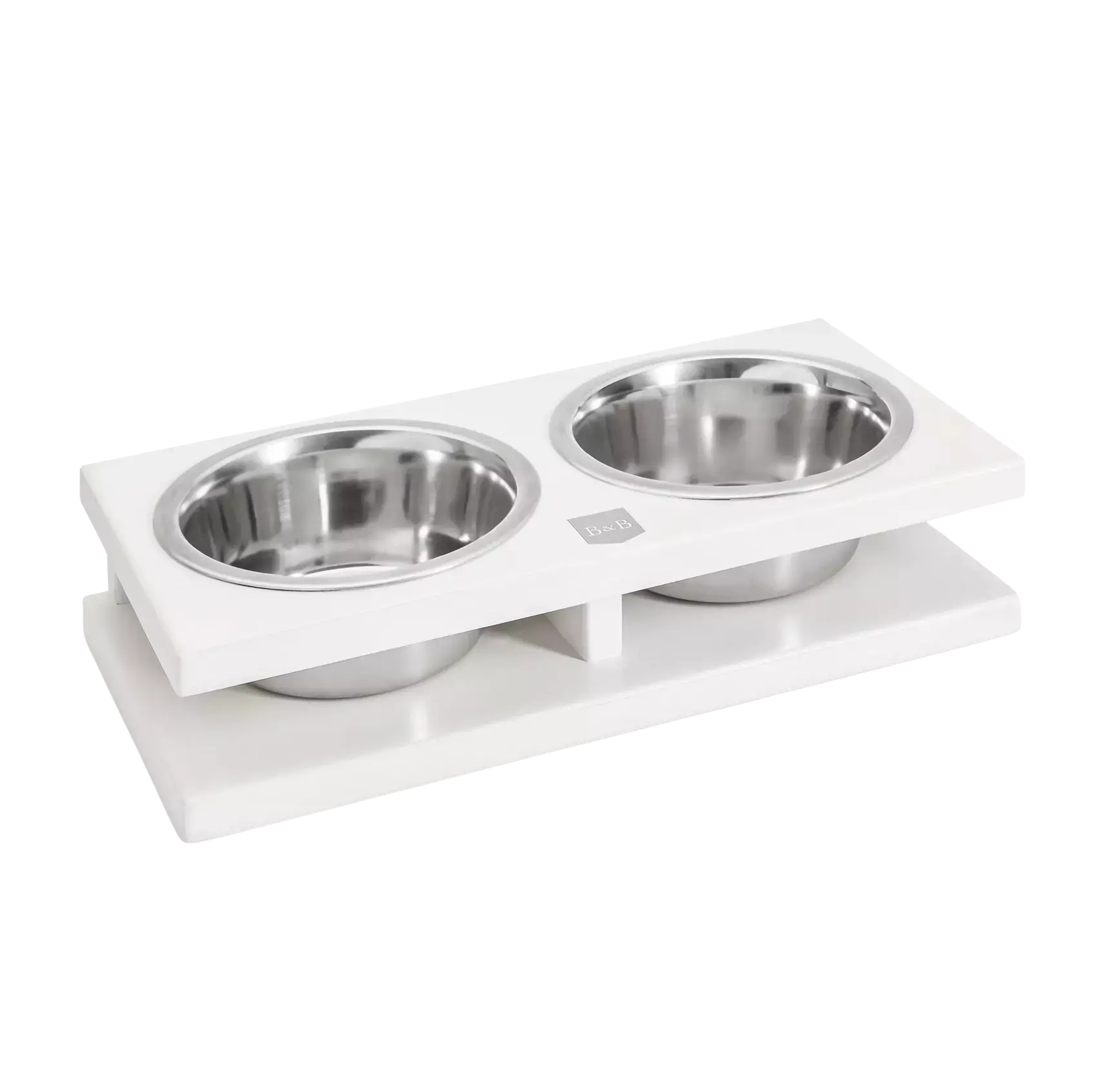 Miska dla psa GRANDE biała Bowl & Bone