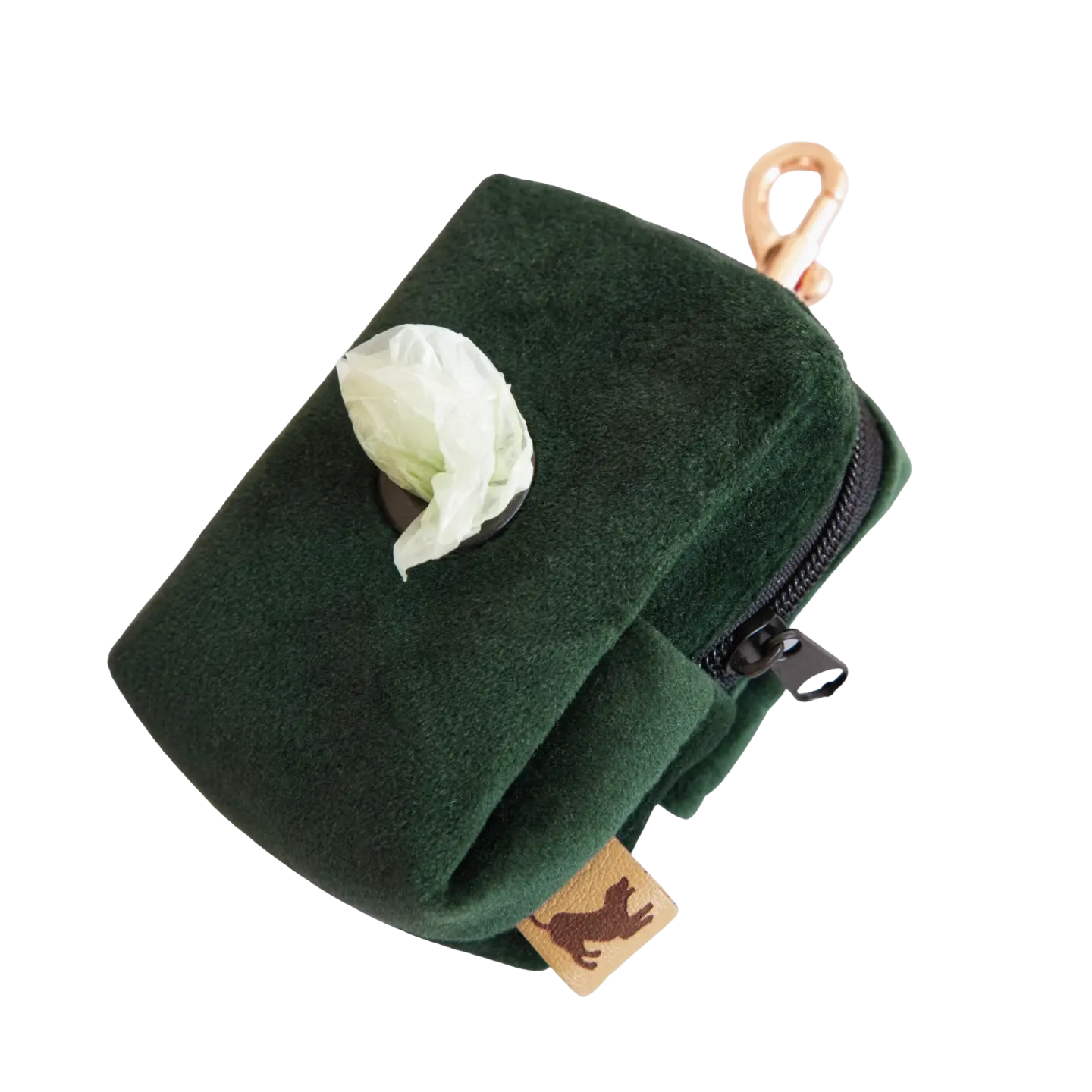 Etui na kupoworki butelkowa zieleń Psotnik